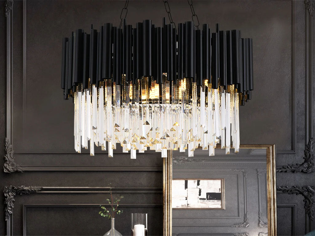 How to choose the size of the living room chandelier?