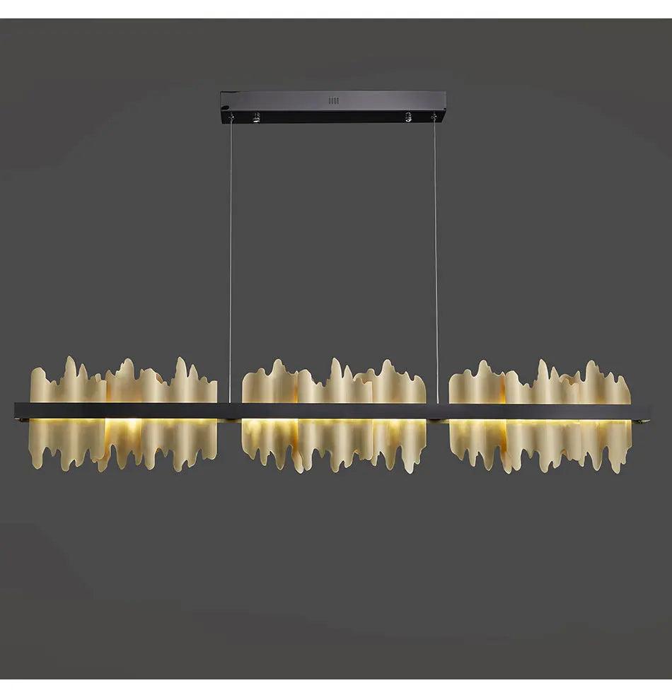 Rectangular branch shaped restaurant chandelier Celestial Pendant yoogee