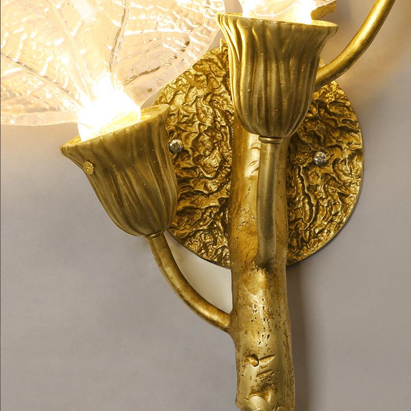 bedroom wall light Leaf Sconce yoogee-detail