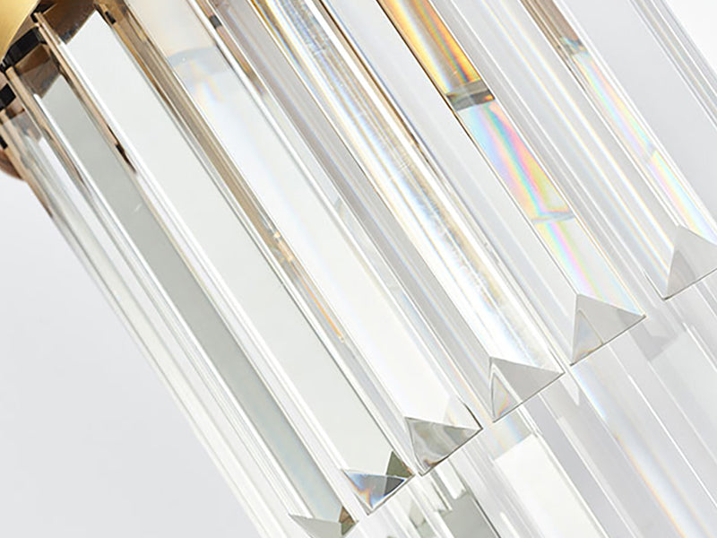 crystal wall light