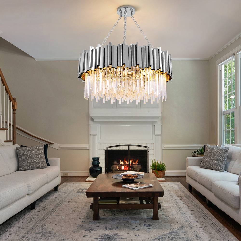 contemporary chandelier for living room astra