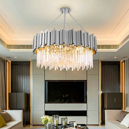 Modern crystal living room chandelier Astra