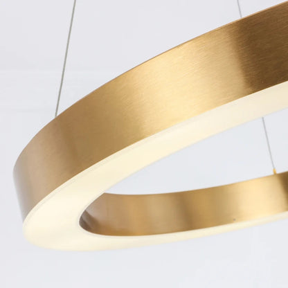 Golden Circle Living Room Pendant Light Aurora detail