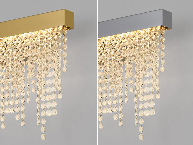 Tassel Crystal Indoor Wall Lamp Bling Sconce