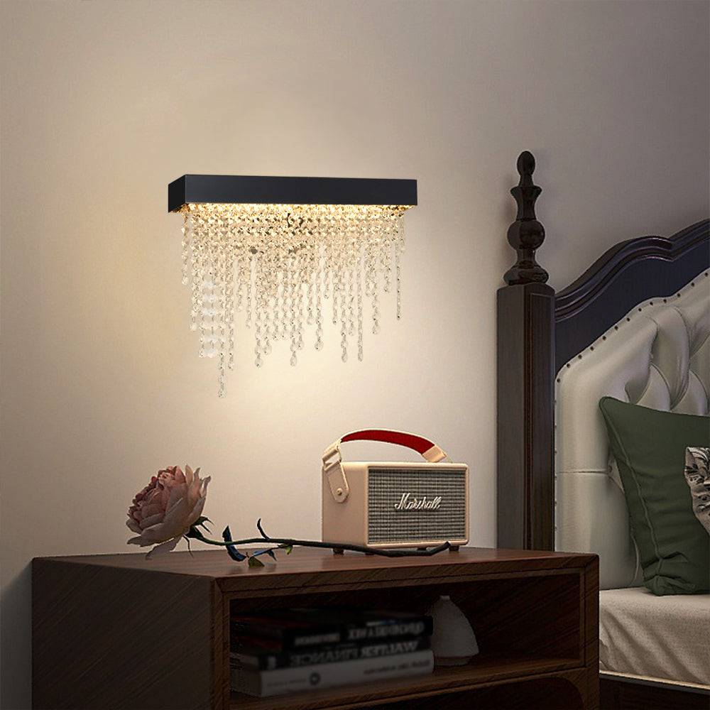 Tassel Crystal Indoor Wall Lamp Bling Sconce