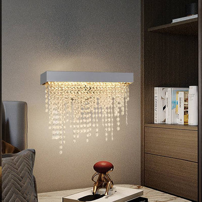 Tassel Crystal Indoor Wall Lamp Bling Sconce