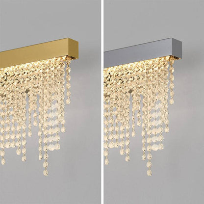 Tassel Crystal Indoor Wall Lamp Bling Sconce yoogee