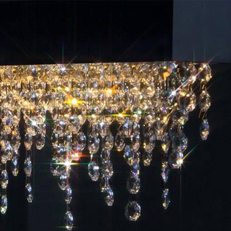 Tassel Crystal Indoor Wall Lamp Bling Sconce