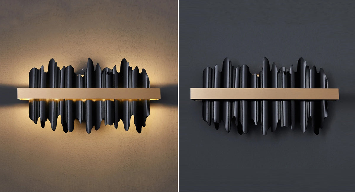 Modern minimalist bedroom wall lamp Celestial Sconce yoogee