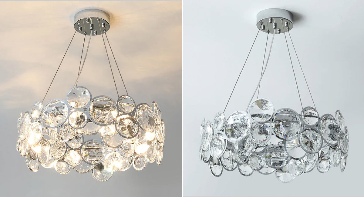 round crystal chandelier Celeste yoogee