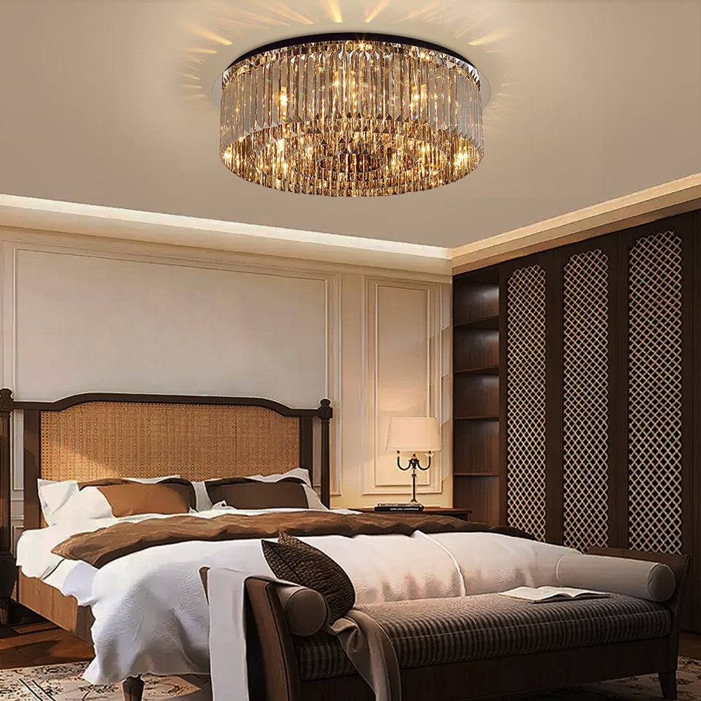 ceiling crystal living room light Circular Ceiling