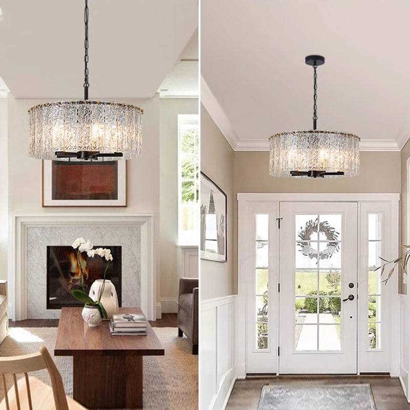 Living room crystal chandelier Extraordinary Round