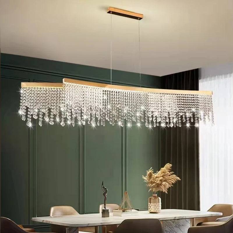 dining room crystal pendant light Graceful Pendant-X