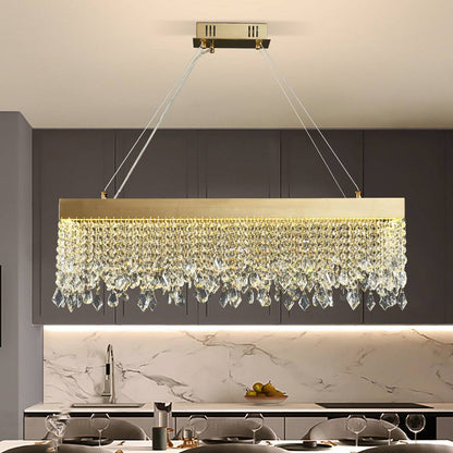 dining room crystal pendant light Graceful Pendant yoogee