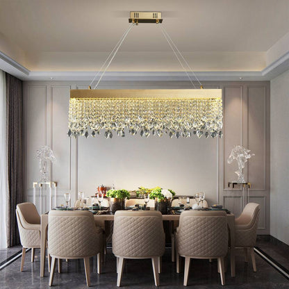 dining room crystal pendant light Graceful Pendant yoogee