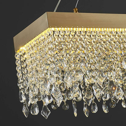 dining room crystal pendant light Graceful Pendant yoogee-Detail