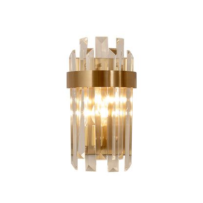 Crystal Gold Bedroom Wall Lamp Lgnis Sconce yoogee