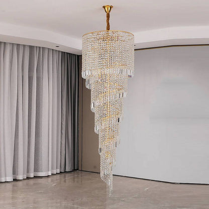 large crystal chandelier Luxurious