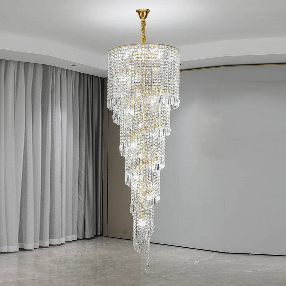 large crystal chandelier Luxurious