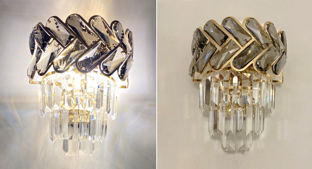 crystal Bedroom wall light Magnificent Sconce