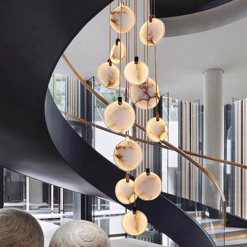 Marble Staircase chandelier Marble Staircase