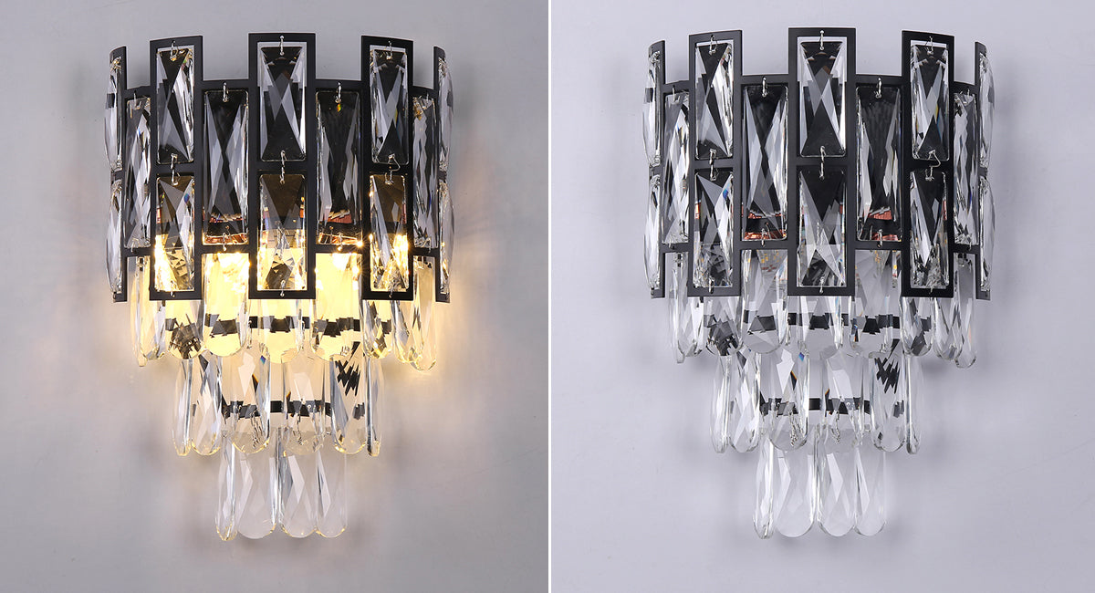 crystal wall light Mirage Sconce