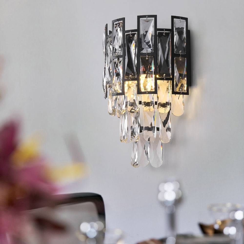 crystal wall light Mirage Sconce yoogee