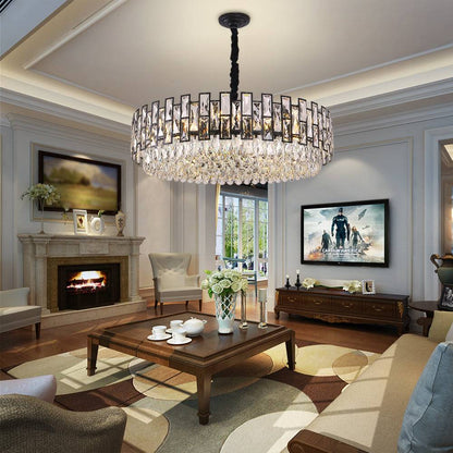 crystal chandelier living room Mirage