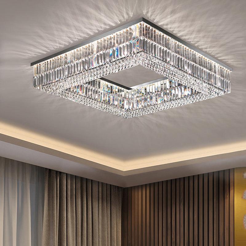 ceiling crystal light Mirror Ceiling