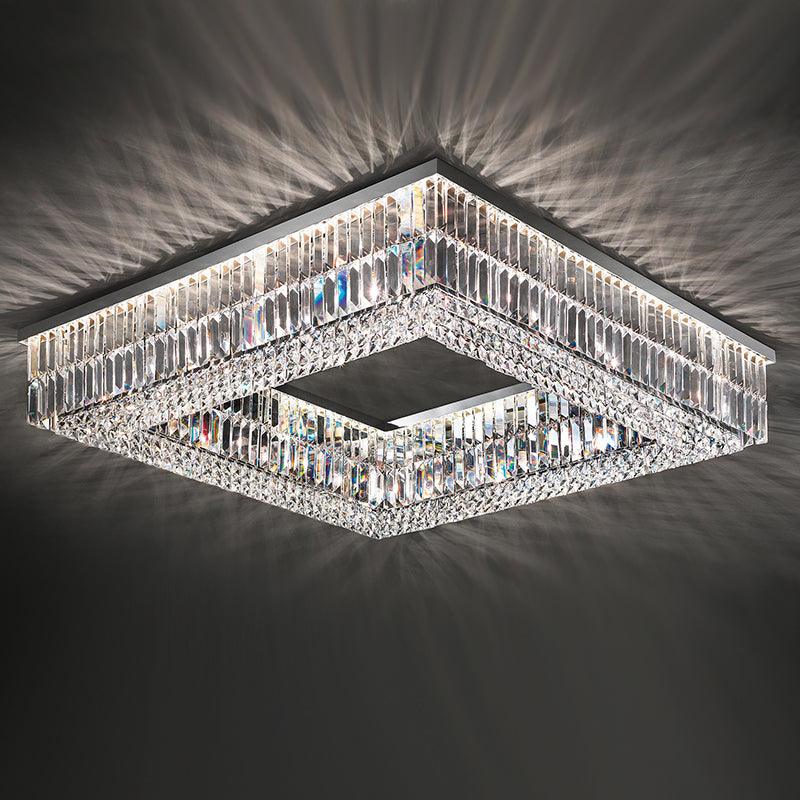 ceiling crystal light Mirror Ceiling