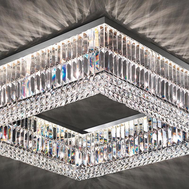 ceiling crystal light Mirror Ceiling