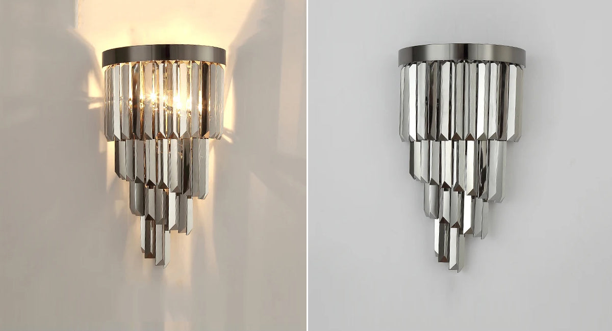 crystal wall light Mysterious Sconce