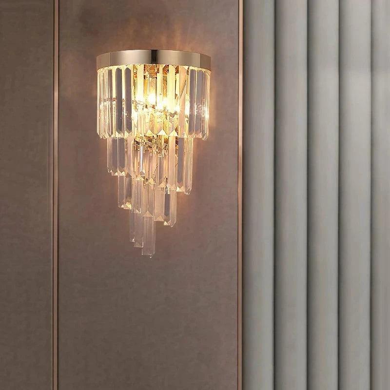 crystal wall light Mysterious Sconce