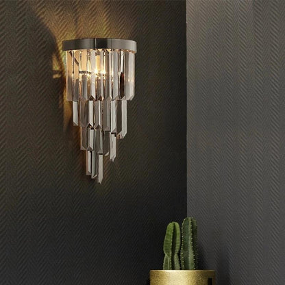 crystal wall light Mysterious Sconce