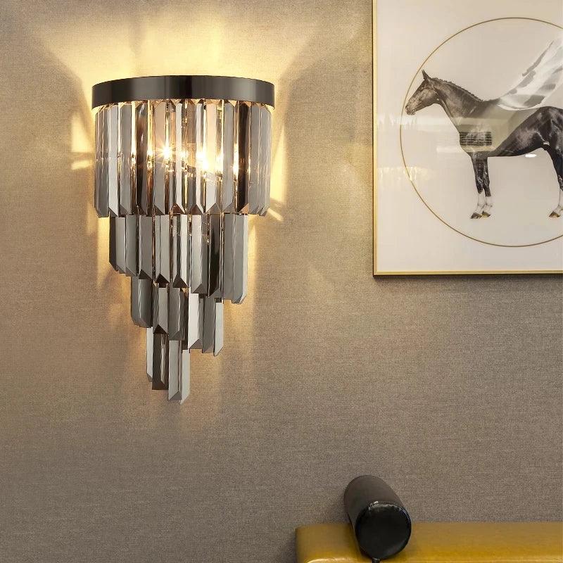 crystal wall light Mysterious Sconce