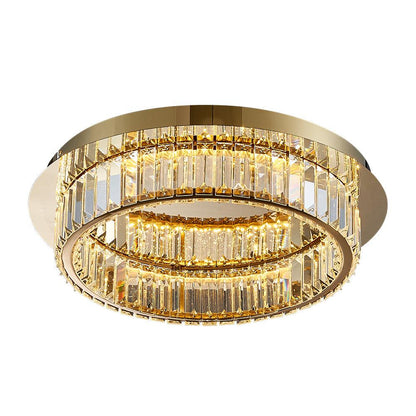 Gold round crystal chandelier Nimbus Ceiling