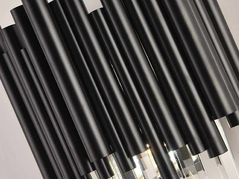 black crystal wall light Nocturne Sconce yoogee-Detail