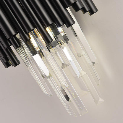 black crystal wall light Nocturne Sconce yoogee-Detail