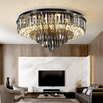 Noir Ceiling lamp-Luxury Black Ceiling Lights For Living Room