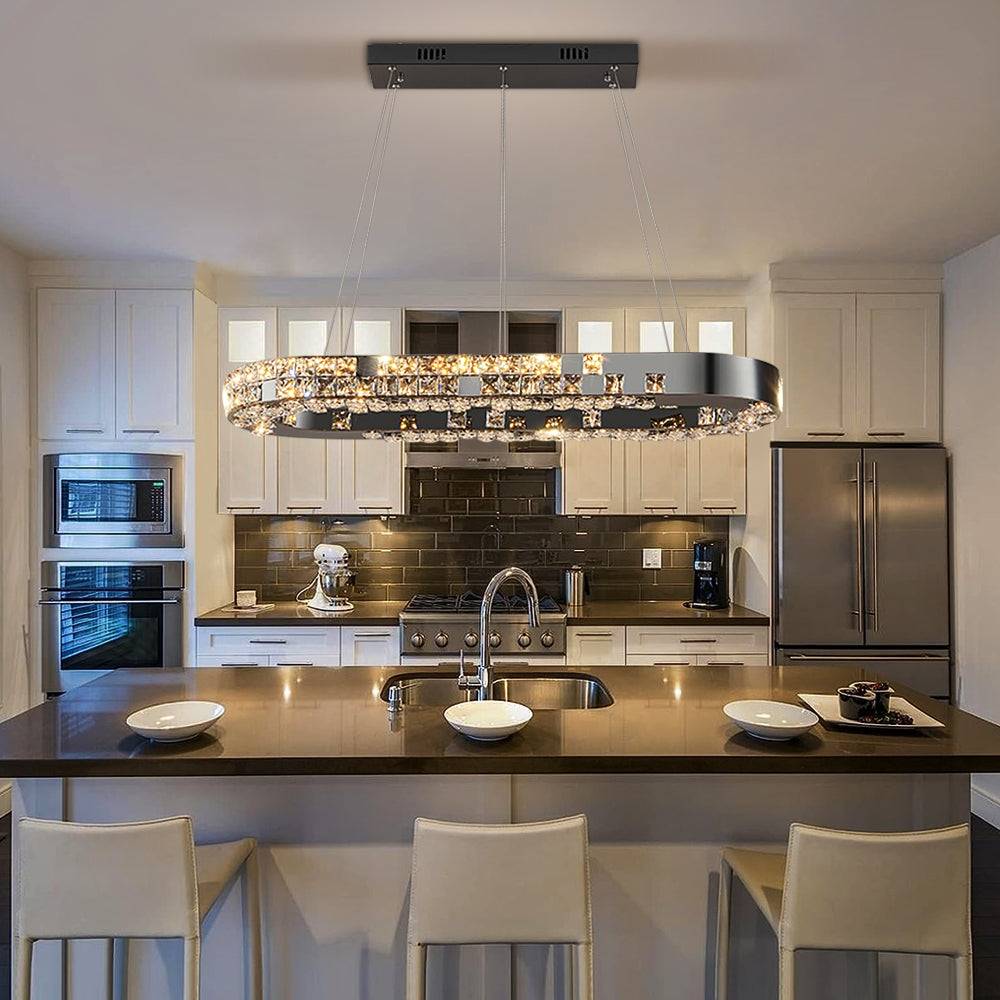 dining room led chandelier Obsidian Pendant  Obsidian Pendant