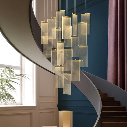 acrylic Dining room pendant light Prism