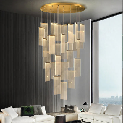 acrylic Dining room pendant light Prism