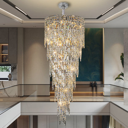 luxury large crystal chandelier