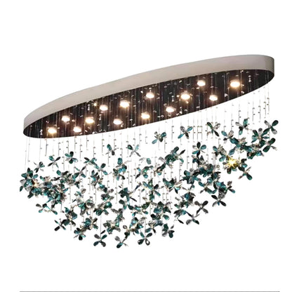 Crystal dining room chandelier Stellar