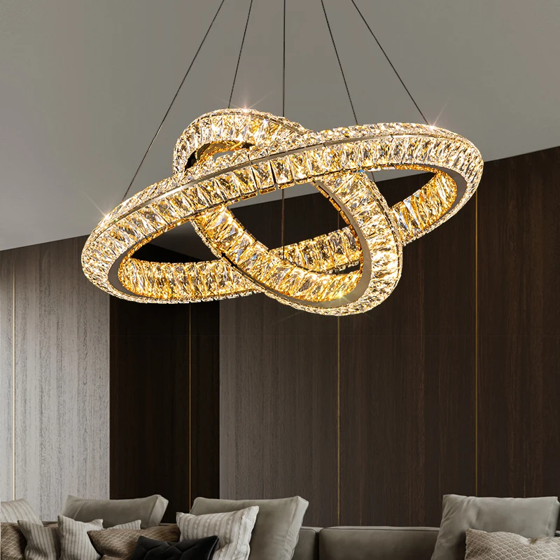 rings crystal chandelier Symphony chandelier