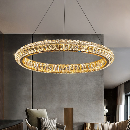 rings crystal chandelier Symphony chandelier