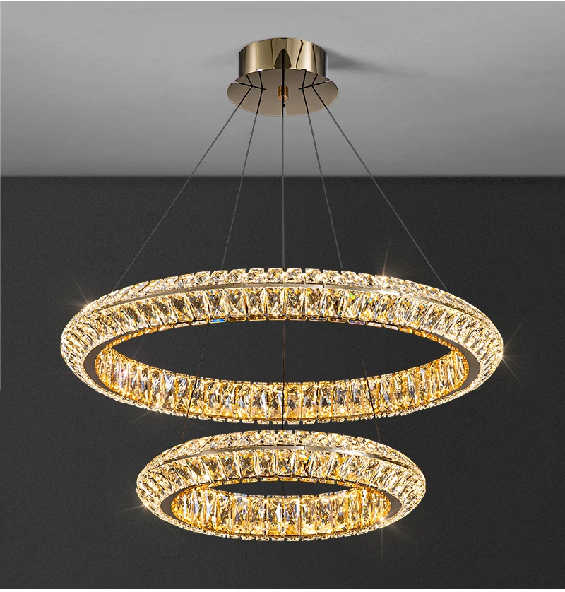 rings crystal chandelier Symphony chandelie