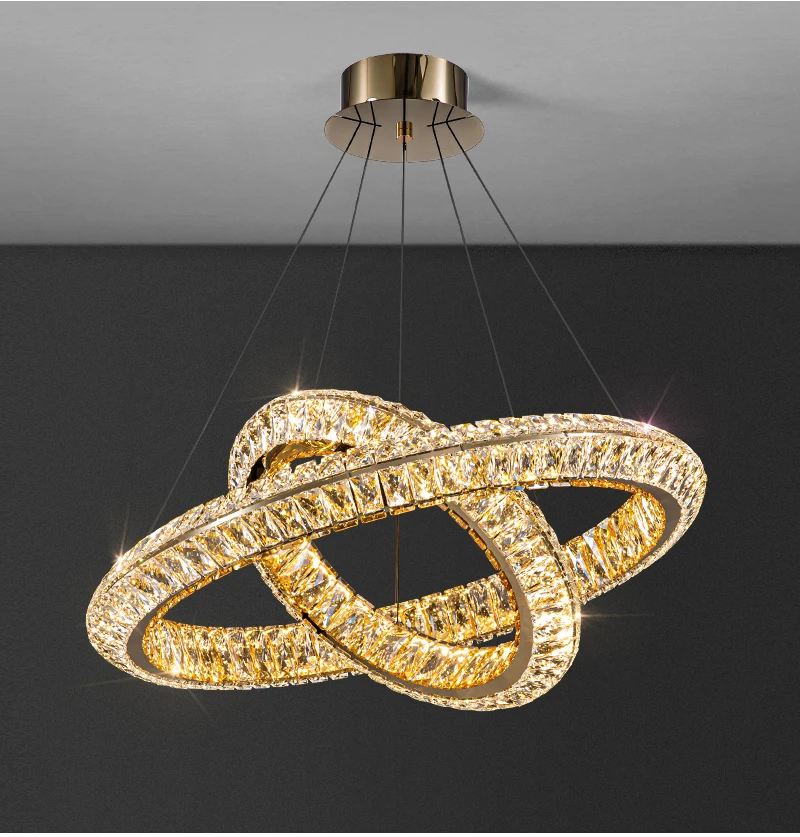 rings crystal chandelier Symphony chandelie