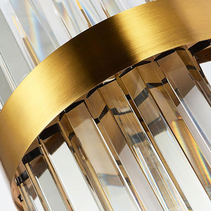 Vera Sconce-Modern Gold Crystal Wall Lamp-Lamp Frame Detail