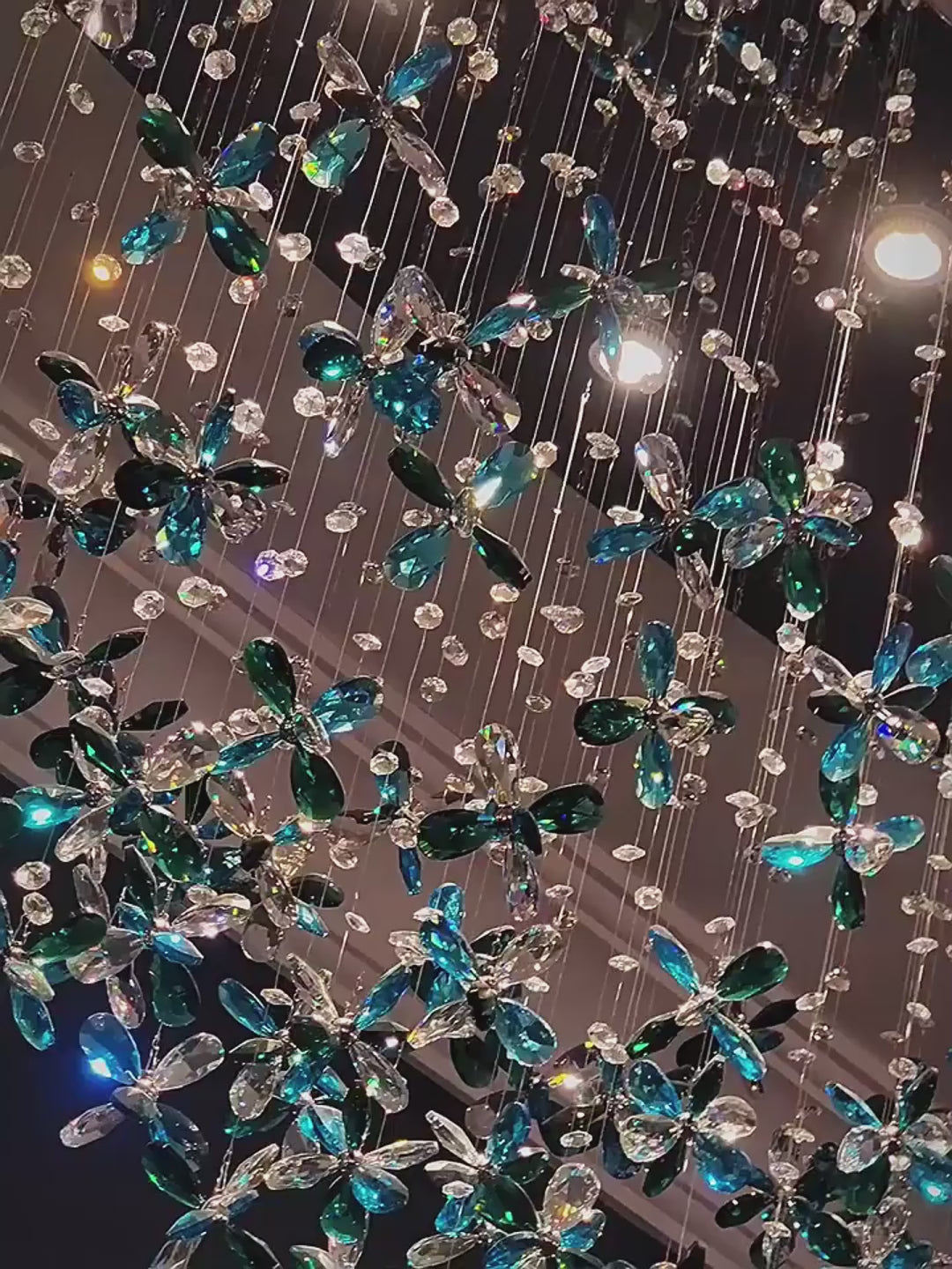 Crystal Chandelier stellar video